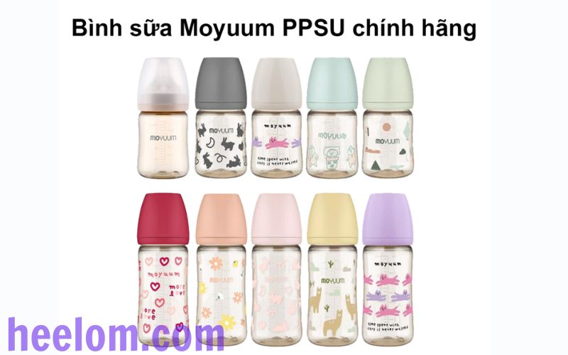 Bình Sữa Moyuum 270ml - Giải Pháp Tiện Lợi và An Toàn Cho Bé Yêu