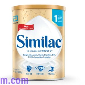 Sữa bột Similac lon 900g Dinh Dưỡng cho trẻ 0 - 6 tháng tuổi