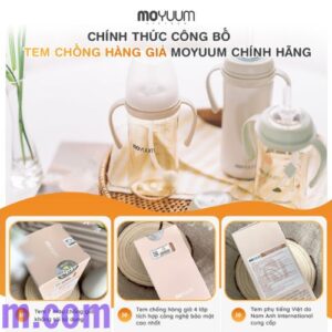 Bình sữa Moyuum 270ml thường xuyên có các chương trình khuyến mãi và ưu đãi hấp dẫn