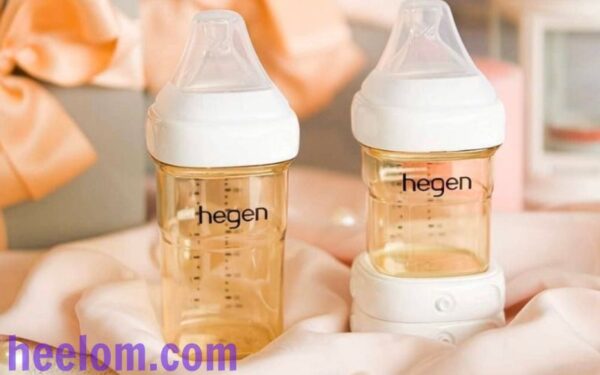 Bình sữa Hegen 240ml, thiết kế hình vuông đọc đáo, PPSU an toàn tuyệt đối cho trẻ nhỏ